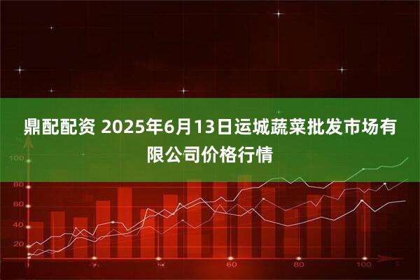 鼎配配资 2025年6月13日运城蔬菜批发市场有限公司价格行情