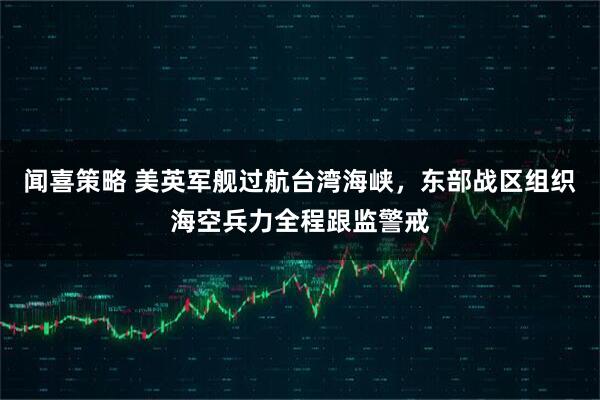 闻喜策略 美英军舰过航台湾海峡，东部战区组织海空兵力全程跟监警戒