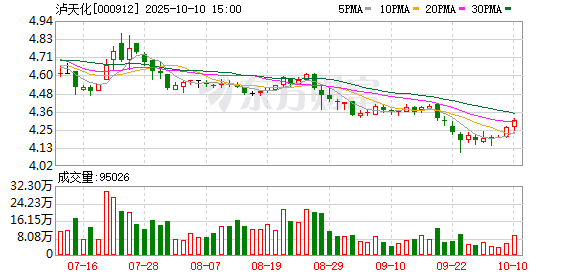 天牛宝 泸天化：2024年净利润7625.74万元